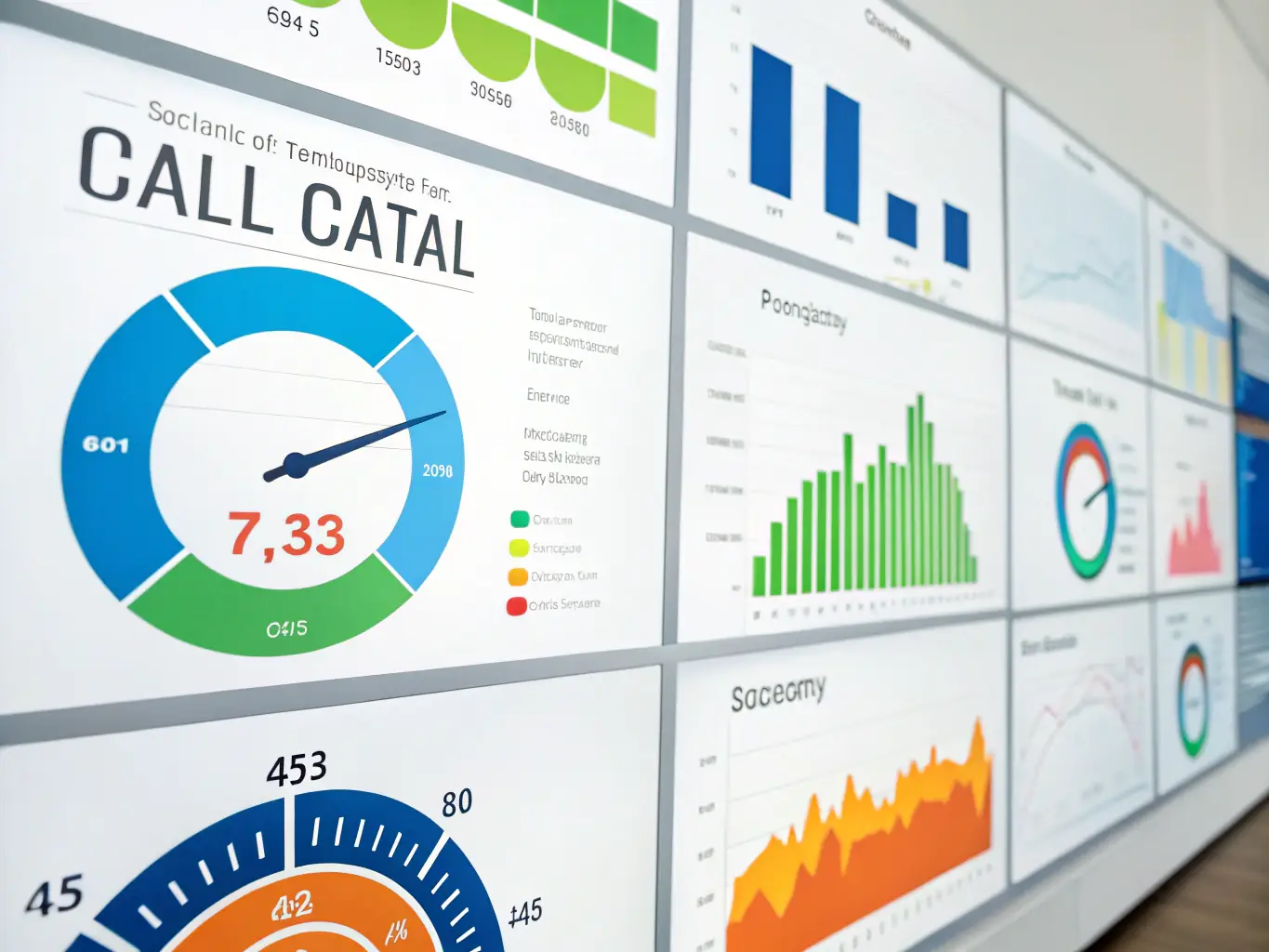 A visual representation of ConfiTrek's reporting tools, showcasing customizable reports with charts and graphs that provide insights into training compliance and performance metrics.