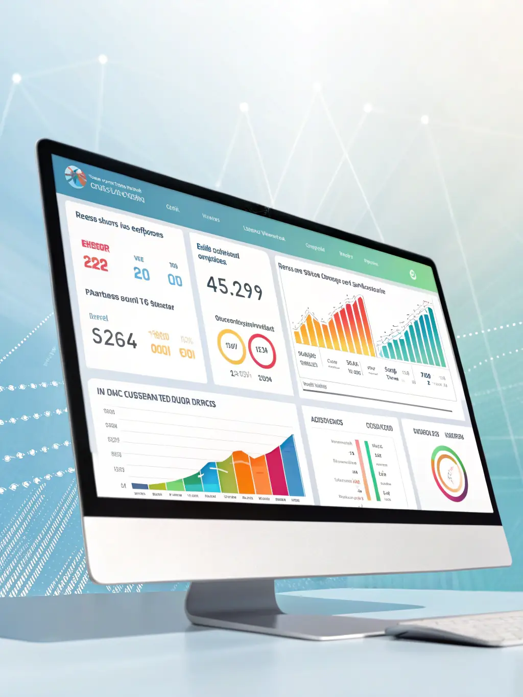 A reporting interface generating audit-ready reports on training compliance, credential status, and policy adherence, with options for filtering, exporting, and customizing report formats.